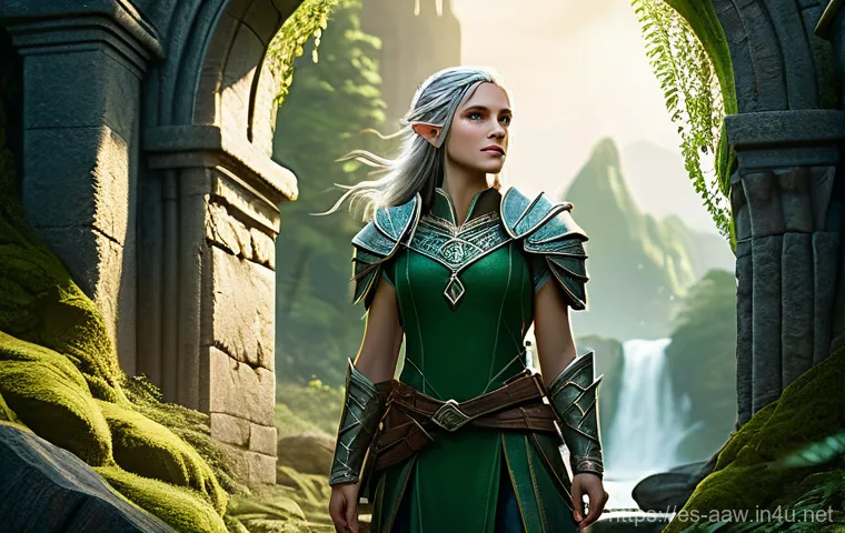 아키에이지 스토리 퀘스트 순서 - Prompt 1: The Elven Explorer's First Glimpse of Erenor**